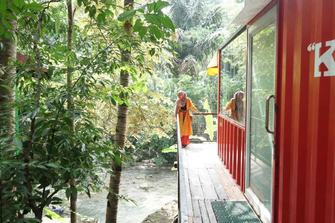 Hau Eco Lodges Citumang Pangandaran Exterior photo