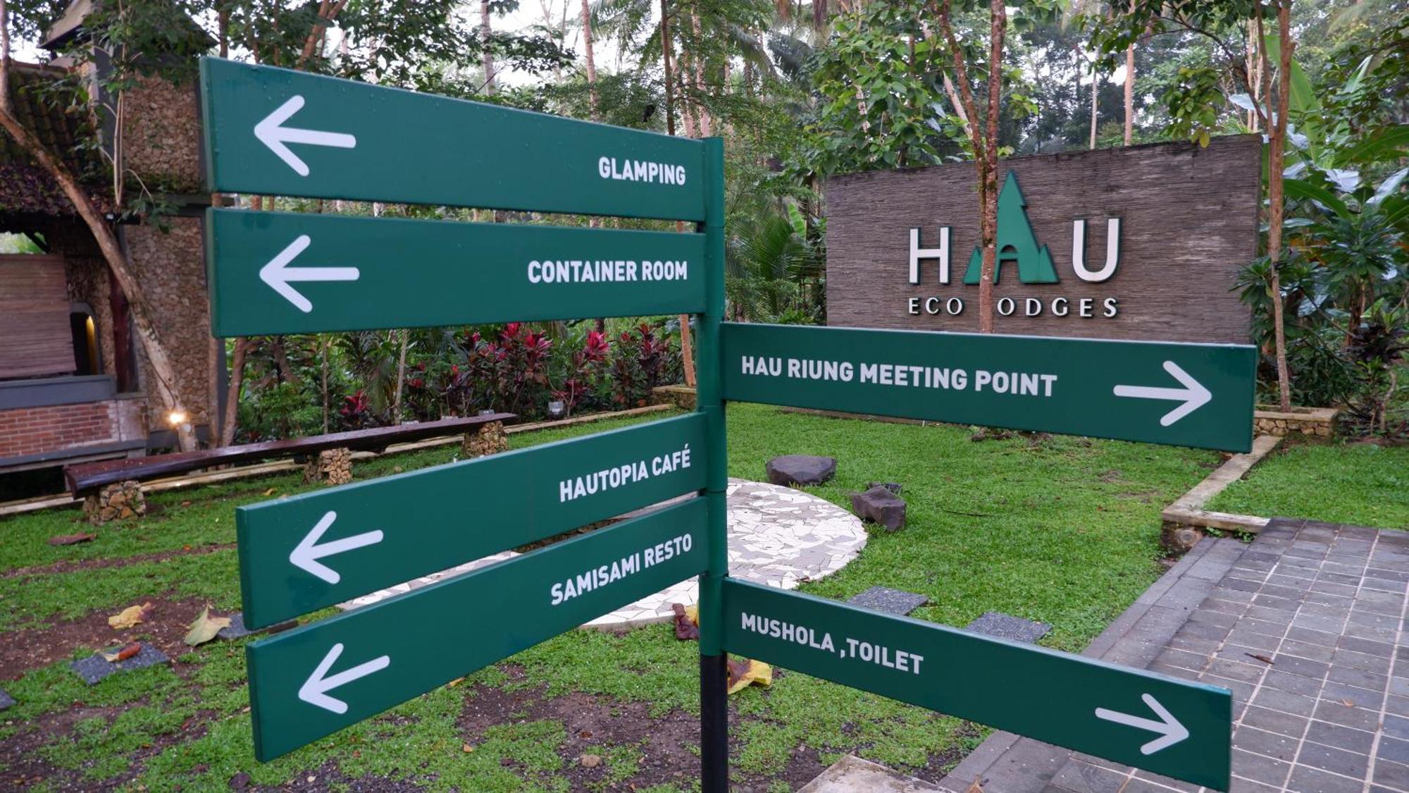 Hau Eco Lodges Citumang Pangandaran Exterior photo