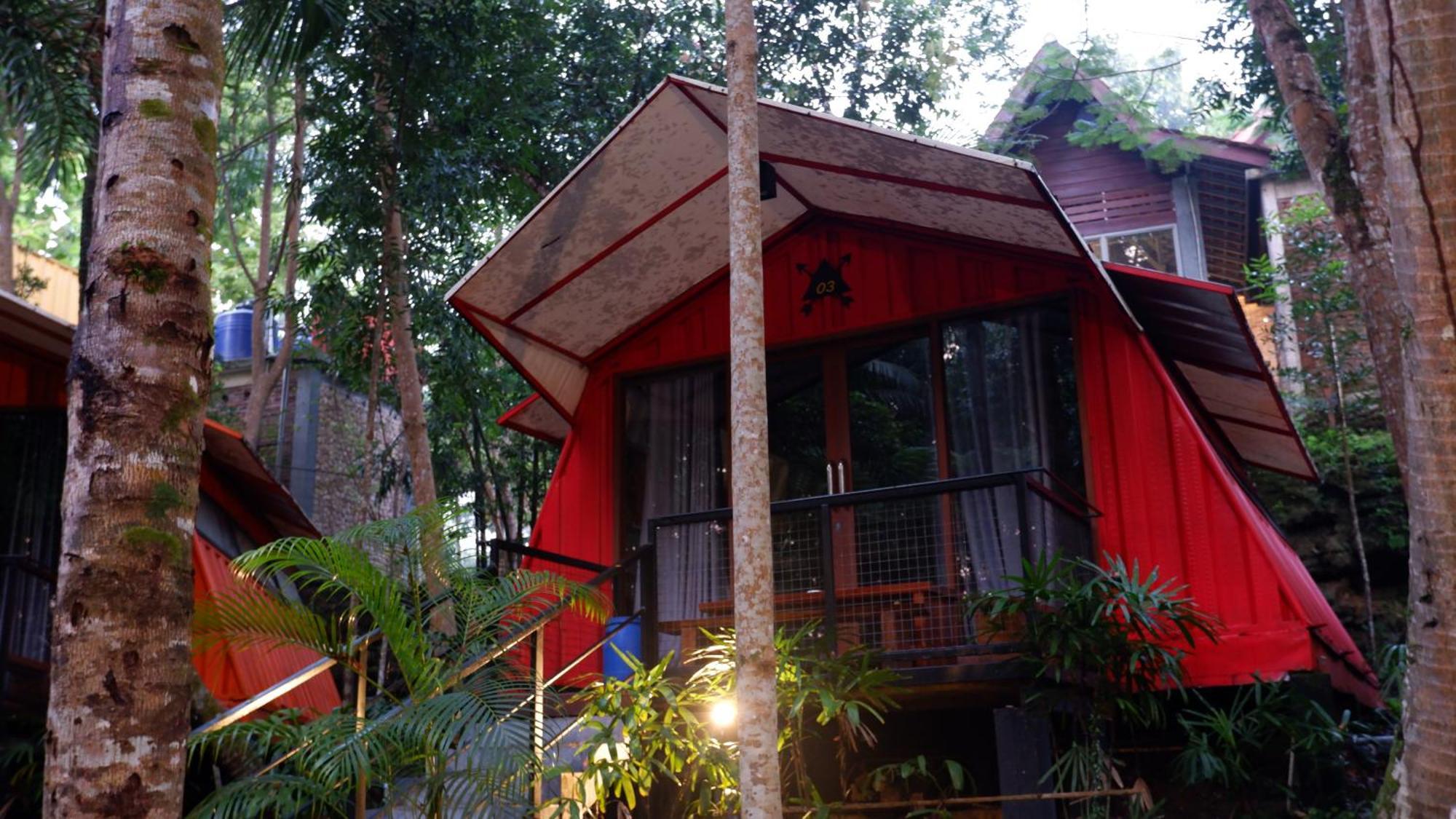 Hau Eco Lodges Citumang Pangandaran Exterior photo